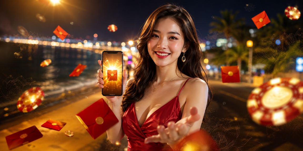 Người dùng tại Phan Thiết nhận thưởng và kiểm tra kết quả sự kiện thể thao qua điện thoại
